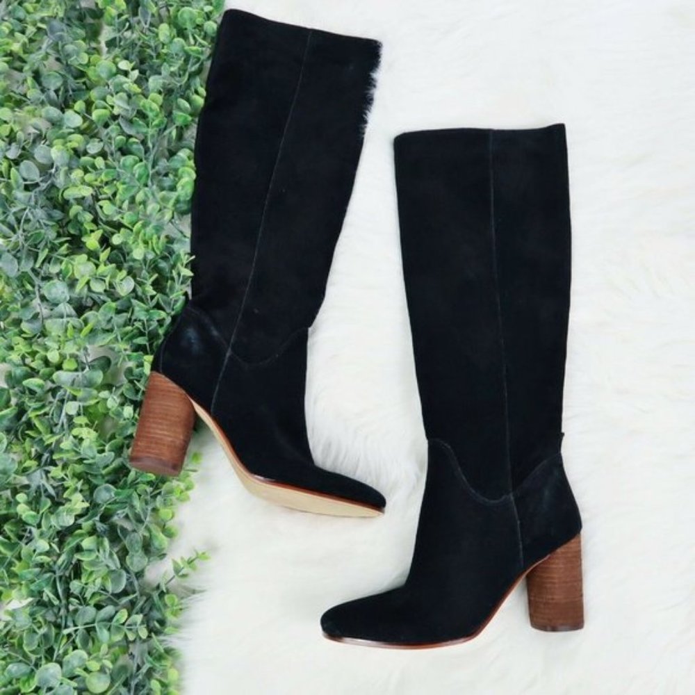 Sam Edelman Camellia Tall Knee High Suede Boots